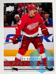 2021-22 Upper Deck Extended Series Retro Young Guns Lucas Raymond #T-100